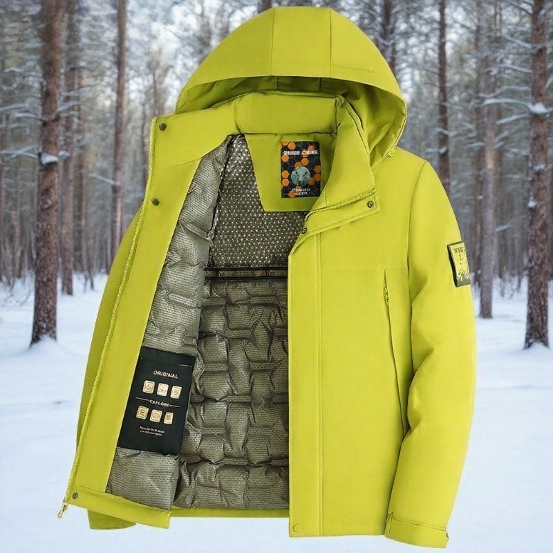 【仿丝绵工艺❗️质地柔软轻量保暖】新款冲锋衣棉服男女户外防风棉服冬季爸爸棉衣外套加厚中老年棉袄。jb