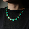 北京仓｜Goossens Paris-CABOCHONS-绿色 岩石水晶 项链［法国设计师］ 商品缩略图0