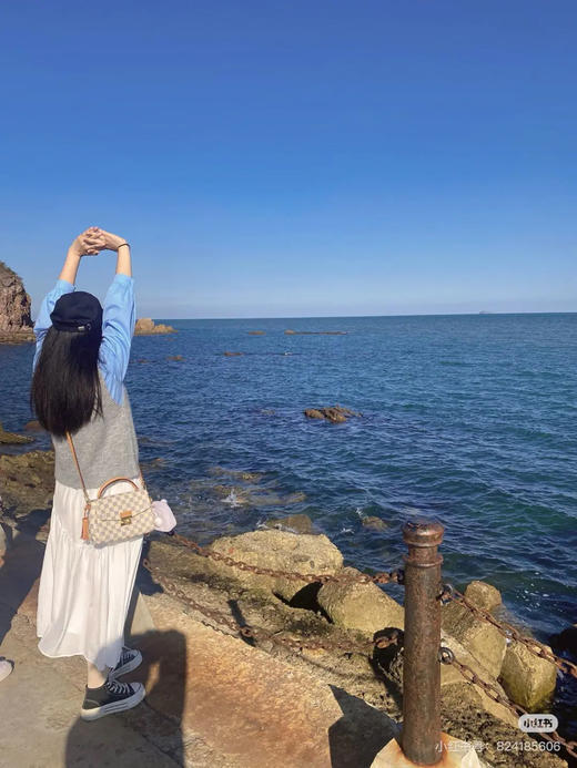 Croisette 白棋盘格 流苏挂件 邮差包 商品图2