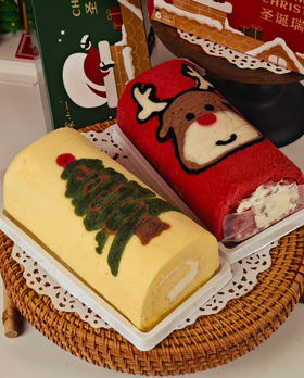 圣诞限定｜手作瑞士卷