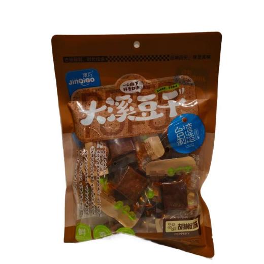 津巧大溪豆干（胡椒味）180g/包 商品图0