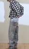 男款3D印花牛仔裤长裤la001 商品缩略图3