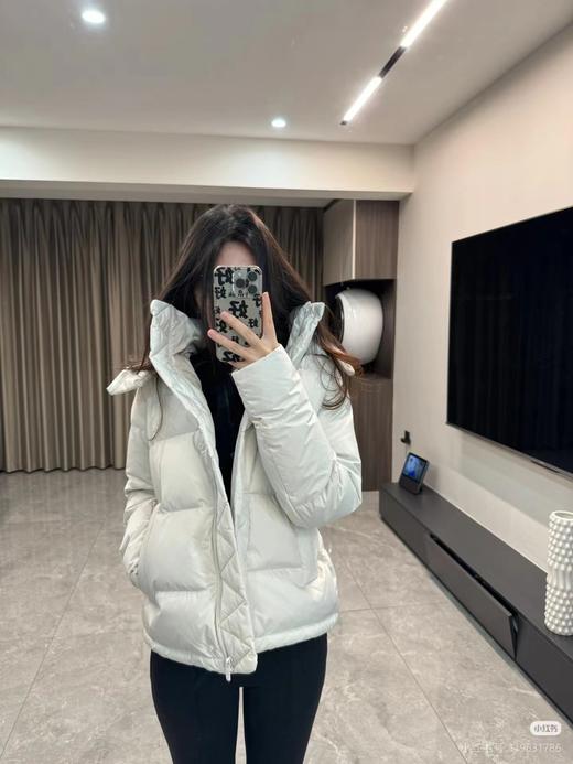 D121524五格收腰连帽羽绒服LW4BTOS女款 商品图10