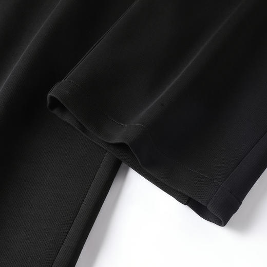 GXG男装25秋季时尚舒适弹力半松紧腰商务通勤西裤男式直筒休闲裤K&C 商品图11