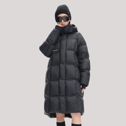 【19060】黑金系列女士长款羽绒服 商品图5