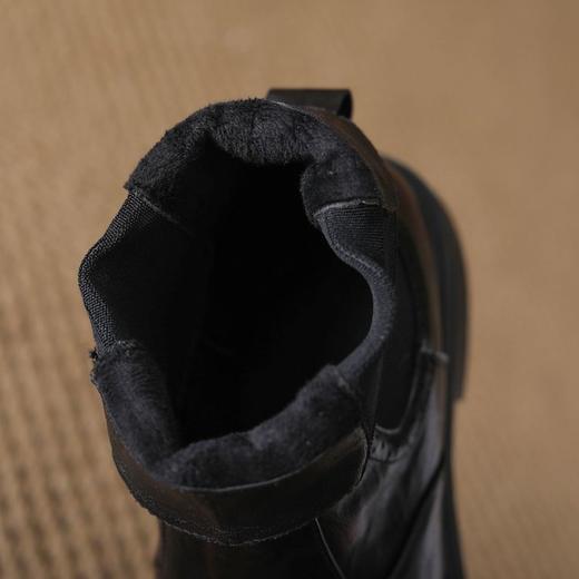 凯撒KS3805 复古圆头马丁短靴 商品图6