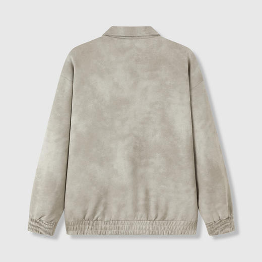 【麂皮绒】GXG男装25秋季日常通勤宽松休闲男式外套翻领夹克K&C 商品图1