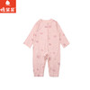 棉果果春季新品女宝满印柔软舒适莫代尔对开连体衣M121722426006 商品缩略图1