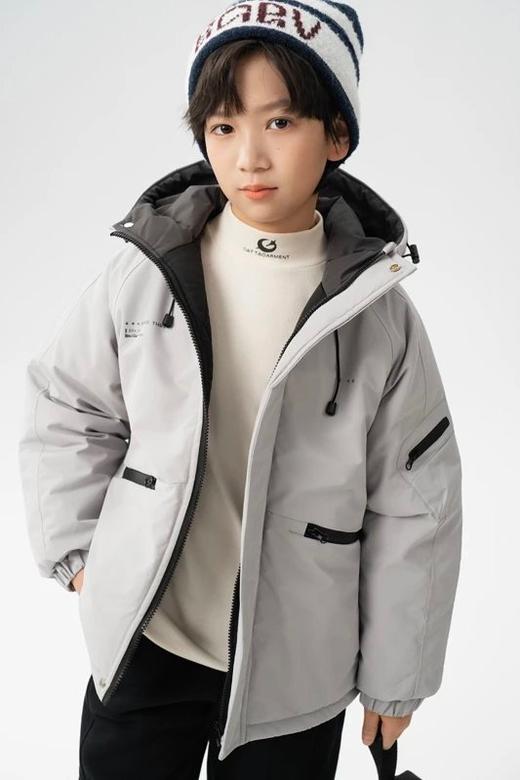直发 拉慕儿冬季儿童棉服 加厚防泼水 抗风儿童棉服 轻盈保暖 7A抑菌 商品图2