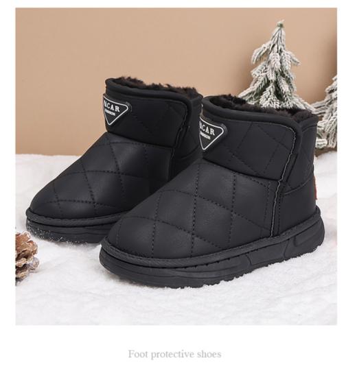 🔥冬天必备的暖暖靴，亲子款福利！【岁愿2025冬季新款儿童加绒防水雪地靴短靴8958】🔥“行走的小暖炉”颜值超高！ ✅经典款式，🥰百搭颜色 男女宝宝都可穿 商品图2