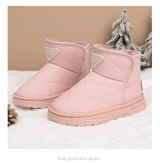 🔥冬天必备的暖暖靴，亲子款福利！【岁愿2025冬季新款儿童加绒防水雪地靴短靴8958】🔥“行走的小暖炉”颜值超高！ ✅经典款式，🥰百搭颜色 男女宝宝都可穿 商品图1