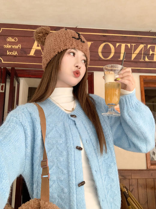 <曾小咸推荐>现货秒杀 ！微信超特价 复古格子直筒加绒休闲裤 日常209.99 立减100 秒杀109.99！！ 商品图6