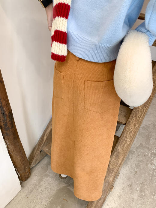 <曾小咸推荐>现货秒杀 ！微信超特价！韩系浅蓝色圆领毛衣 日常199.99 立减100 秒杀99.99！！ 商品图9