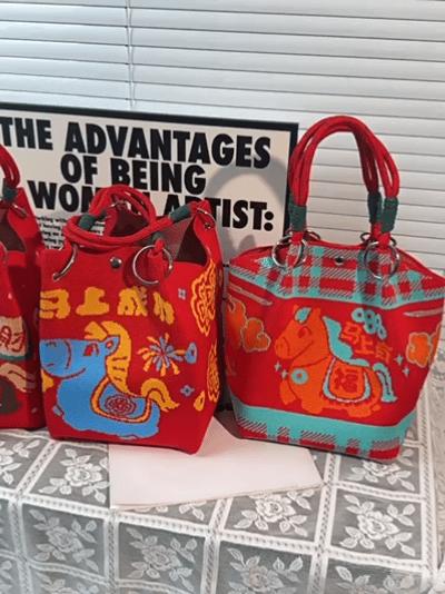 新年必备【马年手提招财包】新的一年，必备好运连连 商品图9