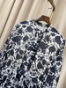 「断码清仓」法式复古碎花立领文艺气质印花裙 L码 ZFYY186 商品缩略图1
