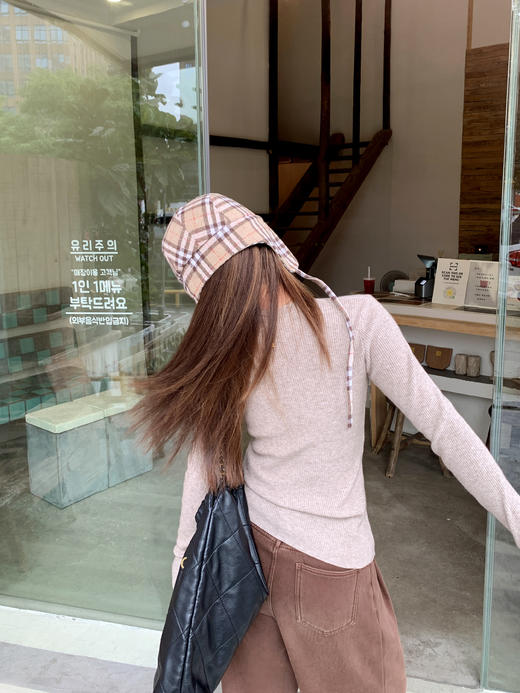 <曾小咸推荐>现货秒杀 ！微信超特价！韩系v领针织打底衫 日常119.99 立减50 秒杀69.99！！ 商品图7