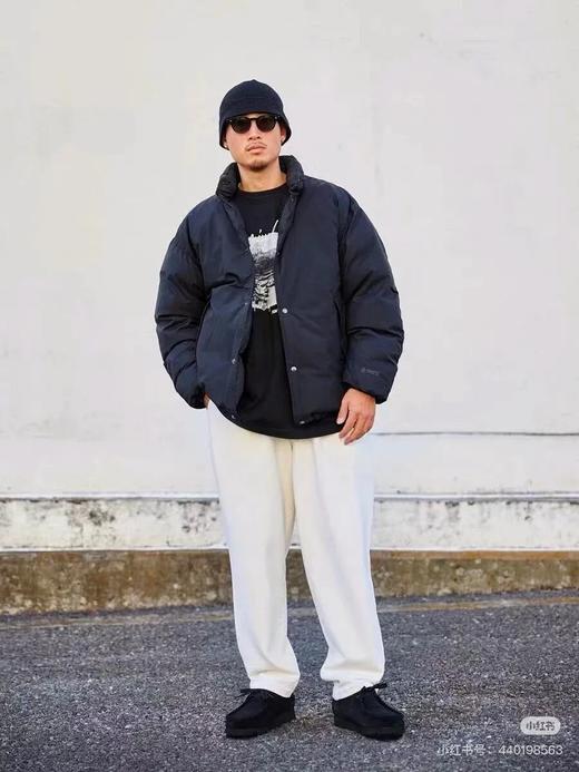 北家紫标城市户外哑光 防风防水轻量户外面包服羽绒服 商品图3