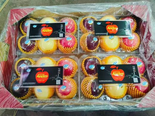 周五取货：【三色雪原苹果】一盒6只（3种口味）脆甜多汁。 商品图3