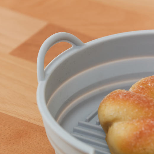 双耳硅胶空气炸锅烤盘烤箱烘焙耐高温餐盘微波炉托盘 商品图3