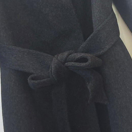 VIVIAN LIU薇薇安刘A2559315秋女装新款立领腰带长款大衣 商品图3