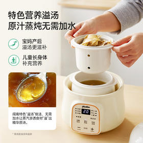 浦利顿电炖锅分月龄BB煲粥饭锅婴儿专用微压炖盅PLD-DGD8-8AWG-1