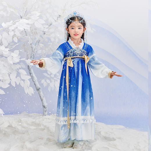 笛莎Deesha 观山见女童连衣裙 商品图3