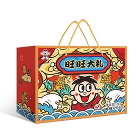 旺旺 零食大礼盒2KG 雪饼仙贝巨型大礼包春节年货礼物零食实惠装礼盒送礼