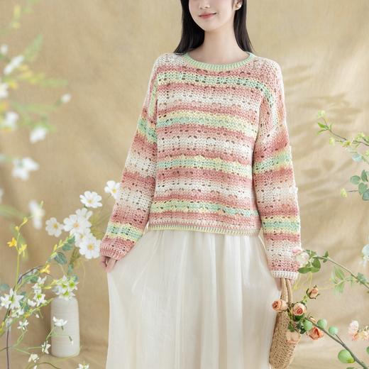 苏苏姐家燕羽上衣手工diy钩针自制毛衣羊毛线编织毛线团材料包 商品图2