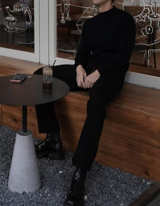 男士绵柔百搭羊毛衫（厚精仿羊毛） 商品图1