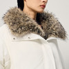 【JASON WU】2025秋冬新款时尚通勤气质纯色拼接高档可脱卸毛领羽绒服 商品缩略图4