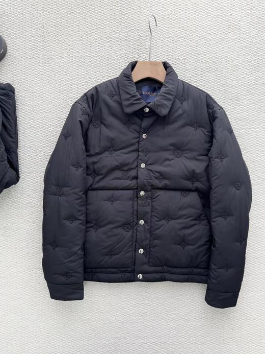 D121632冬季新款绣花翻领棉衣夹克棉服外套男女同款 商品图2