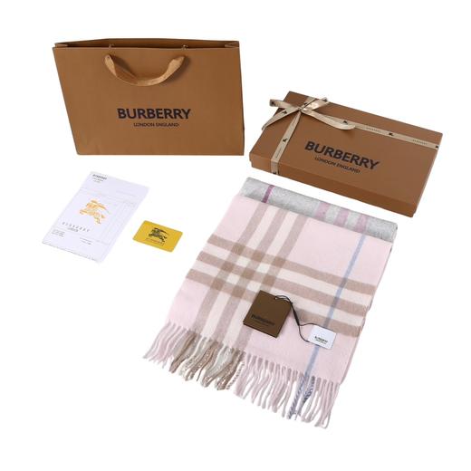 格纹 羊绒 绒线围巾 女款 商品图0