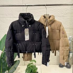 D121605联名系列女士面包服短款保暖加厚羽绒服外套