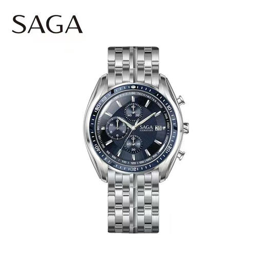 SAGA男士手表商务石英腕表 商品图0