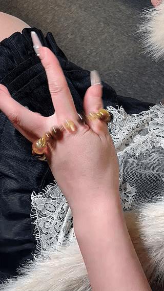 金霸大综合天然石招财金虎眼石黄塔晶设计水晶手串礼物 商品图7