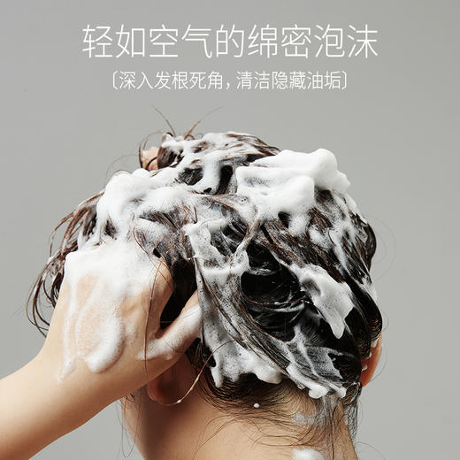 青彩山茶氨基酸精油洗发水 植物精油去屑养头皮控油保湿 300ml/瓶 商品图4