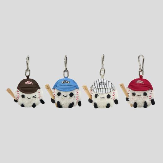 GOODBAI GOODEES 棒球毛绒玩偶钥匙扣 商品图0
