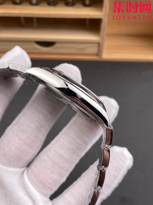 VS劳力士蚝式恒动41系列134300 VS恒动41mm 牛油果绿 VS恒动41 板链 丹东3230机 904L钢 男士腕表 商品图5