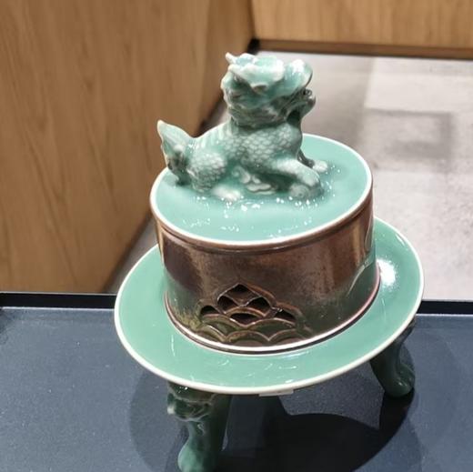 祥瑞云台香炉-灰釉 商品图0