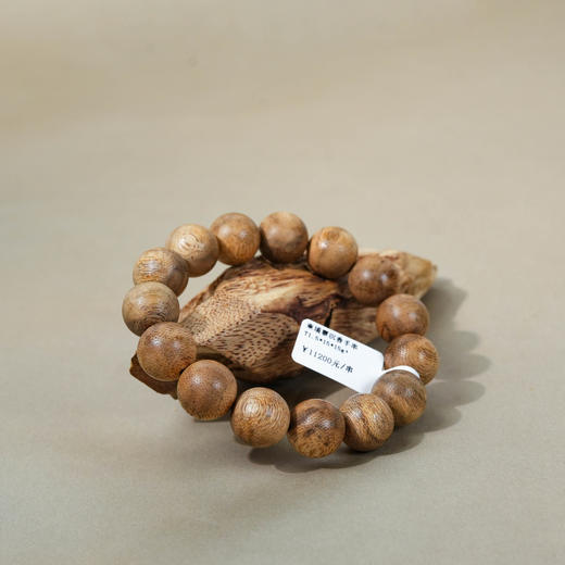 中国沉香文化博物馆 柬埔寨野生沉香手串1.5cm*15颗*15g+ 商品图4