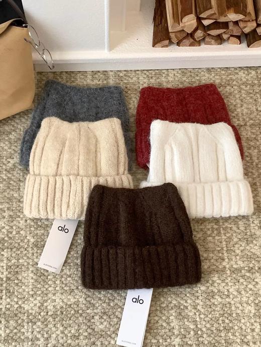 D121637冬日出片神器显脸小超可爱猫耳朵毛线帽子 商品图1