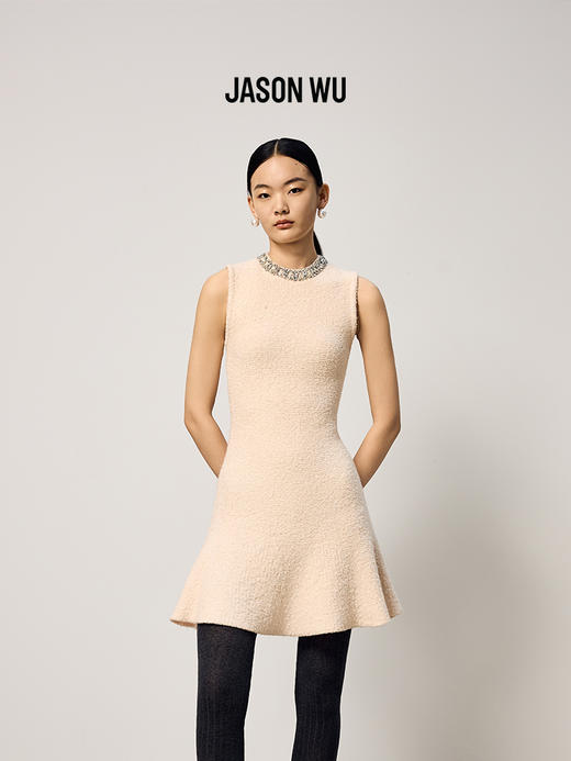 【JASON WU】2025秋冬新款时尚小众设计感鱼尾无袖连衣裙两件套裙子女 商品图1