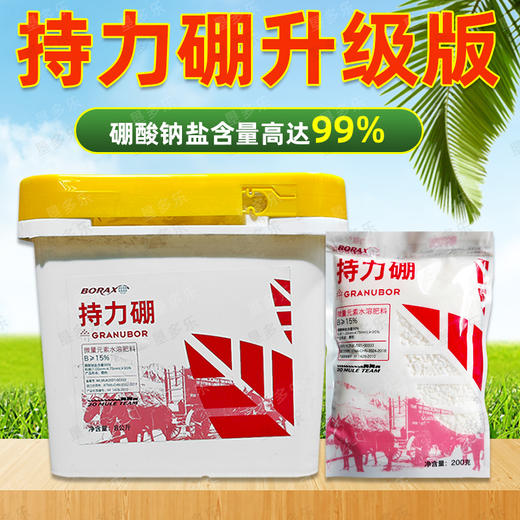持力硼美国进口车马硼颗粒硼正牌老牌子农用微量元素硼肥料 商品图4