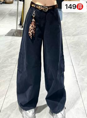 PNC绑带休闲弯刀裤51001冬季080124301782