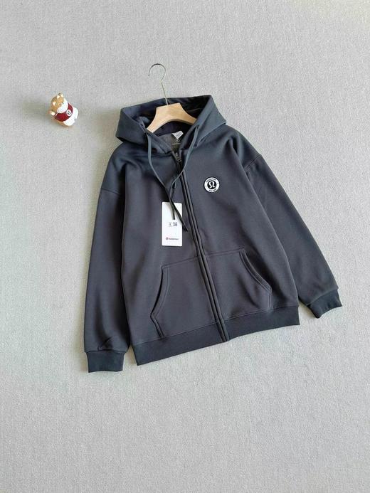 D121682单穿内穿都无敌连帽加绒拉链外套卫衣 商品图7