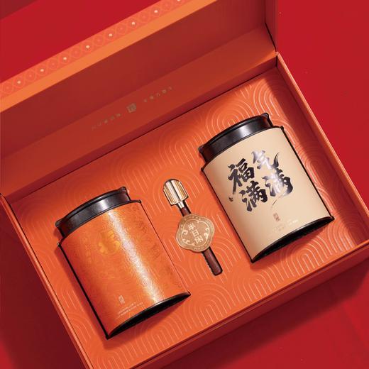 福气满满【两大圆罐+勺  橙色】42元一套/一箱10套 商品图1