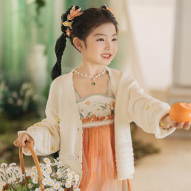 笛莎Deesha 观山见女童开衫外套