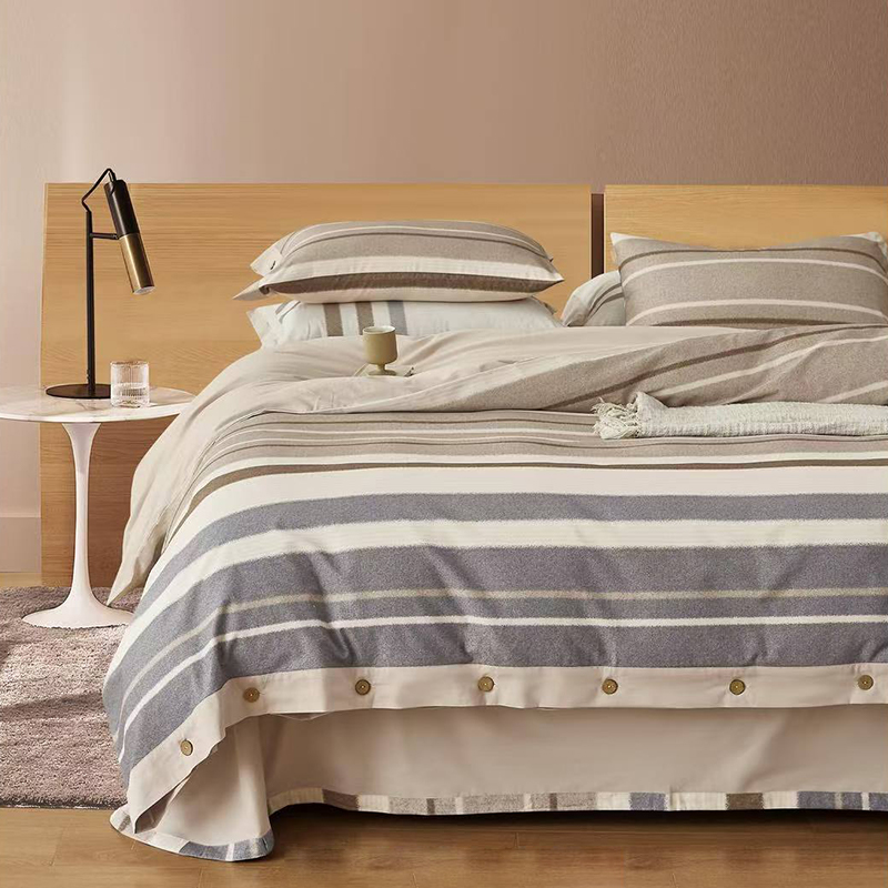 帝豪纯棉磨毛床单四件套（伯克利）【A35】