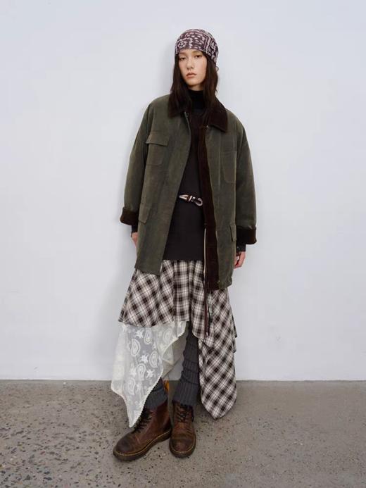 半圆/D59211122/休闲翻领两面穿水洗羽绒服 商品图1