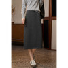 米思阳羊毛醋酸半身裙  完美长度 一条过冬 2025米思阳冬季新品优雅冬季百搭直筒半身裙5589 商品缩略图5